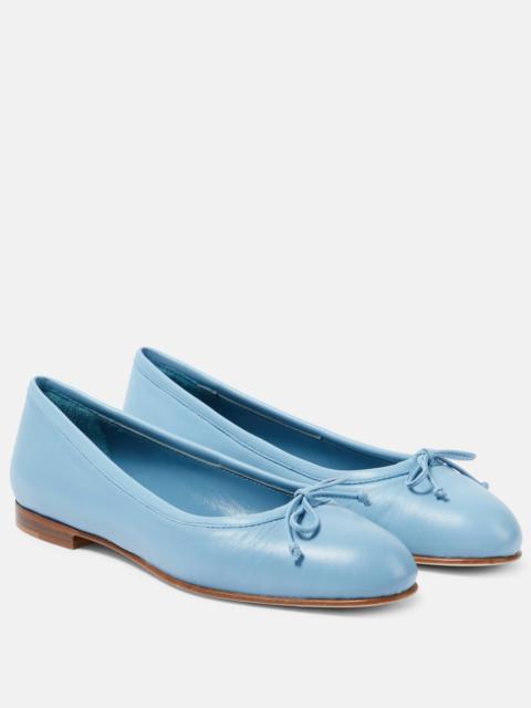 Veralli leather ballet flats