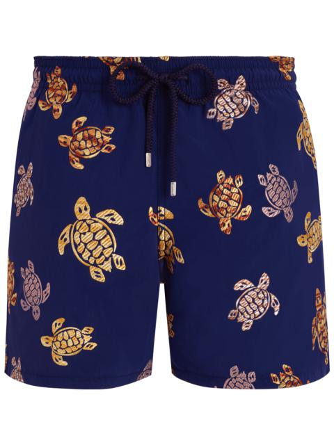 Vilebrequin Men Swim Shorts Embroidered Tortue Multicolore - Limited Edition