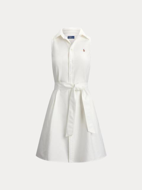 Polo Ralph Lauren Cotton Oxford Sleeveless Shirtdress