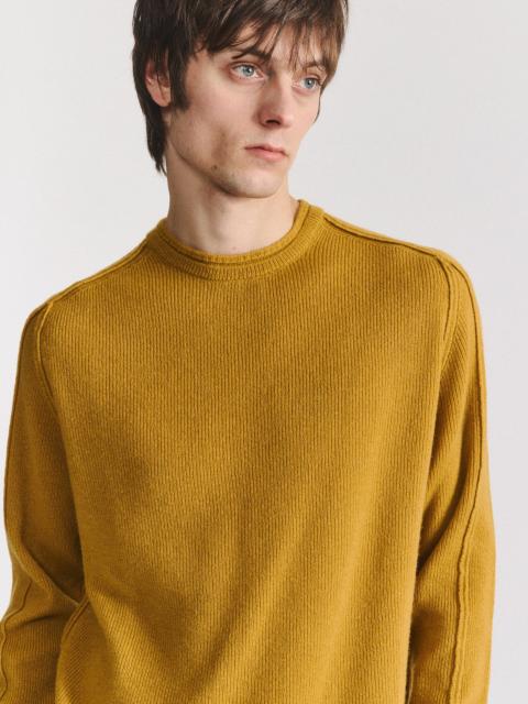 CASEY/CASEY INSIDE OUT SEAM JUMPER - WOOCASH - CUMIN