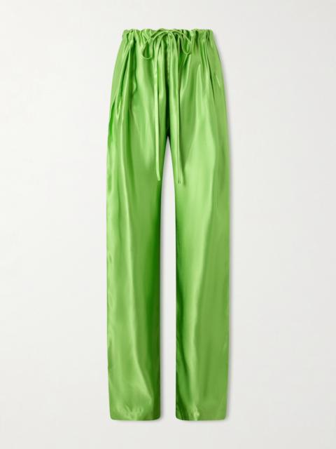 KHAITE Rohen Satin Pants