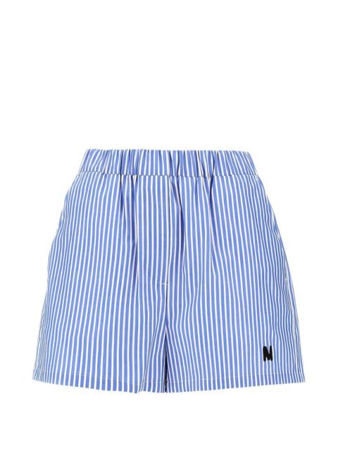 MSGM striped shorts