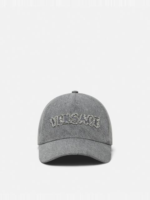 Logo Denim Baseball Cap