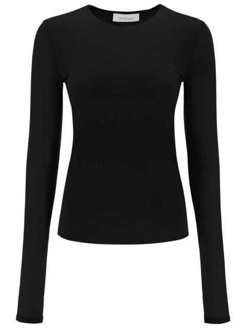 STRETCH JERSEY LONG-SLEEVED T-SHIRT