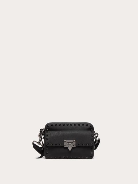 Valentino ROCKSTUD GRAINY CALFSKIN CROSSBODY BAG