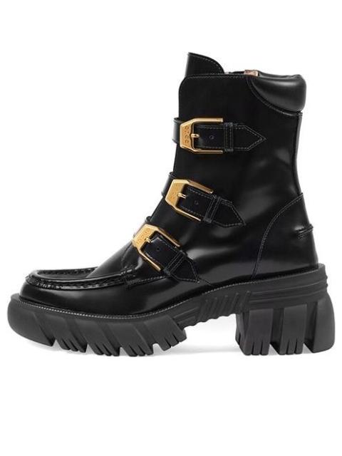 GUCCI Women's ankle boot with buckles