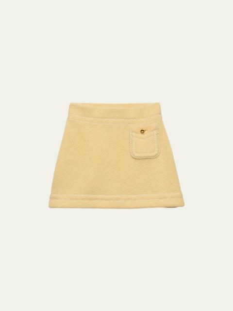 Impunture Mini Cashmere Skirt