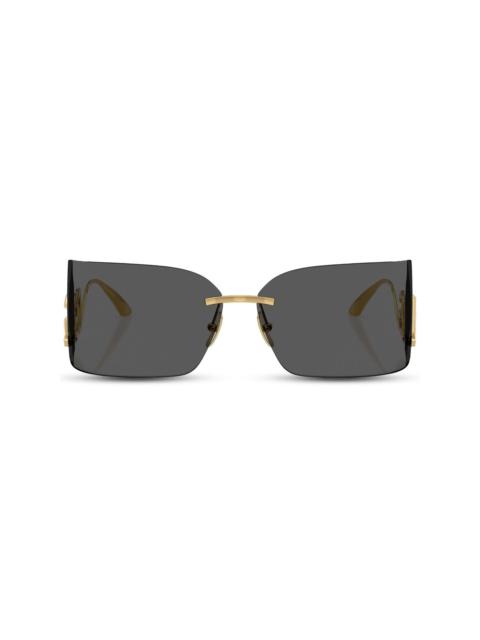 logo-plaque sunglasses