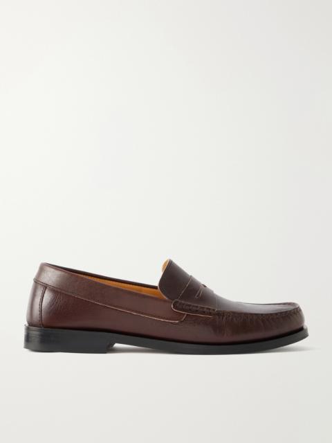 mfpen Chauffeurs Leather Loafers