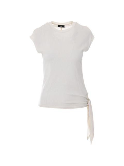 ELEH knot-detail T-shirt