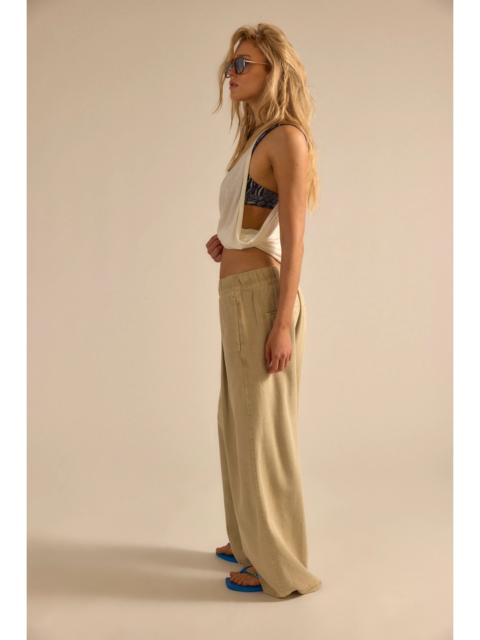 FREE PEOPLE Tidal Moon Low-Rise Pull-On Pants
