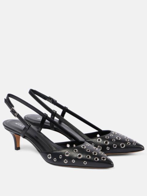 Isabel Marant Pilia 50mm leather pumps