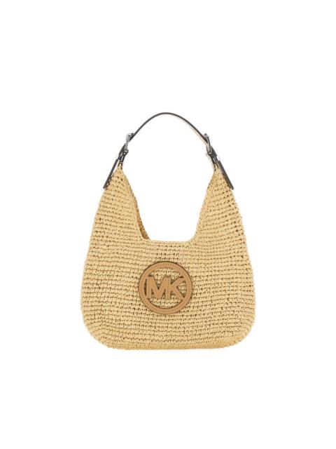MICHAEL KORS logo-patch shoulder bag