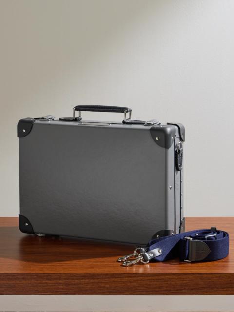 Globe-Trotter 007 No Time To Die Leather-Trimmed Vulcanised Fibreboard Attaché Case