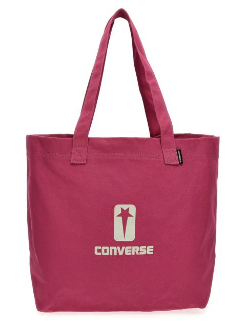 Rick Owens DRKSHDW Drkshw X Converse Shopping Shopper Tote Bag Fuchsia