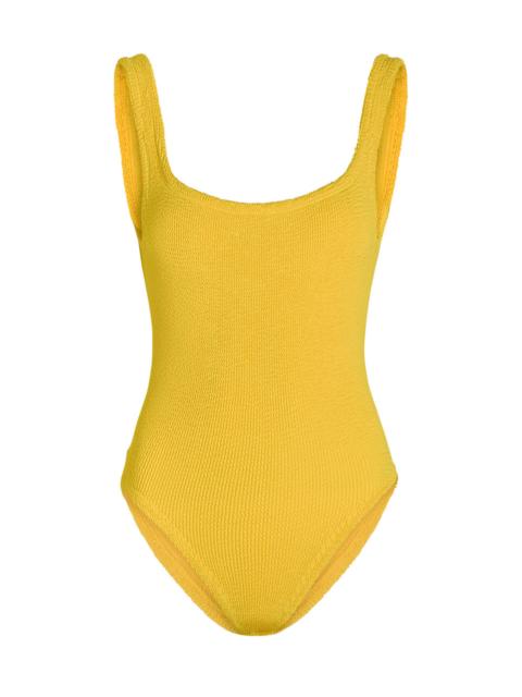 Hunza G Hunza G Square-neck Crinkle Swimsuit