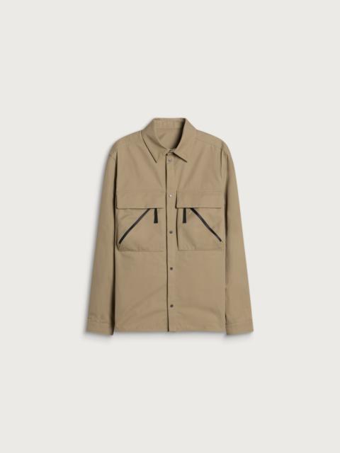 Moncler Moncler Brushed Cotton Cargo Shirt