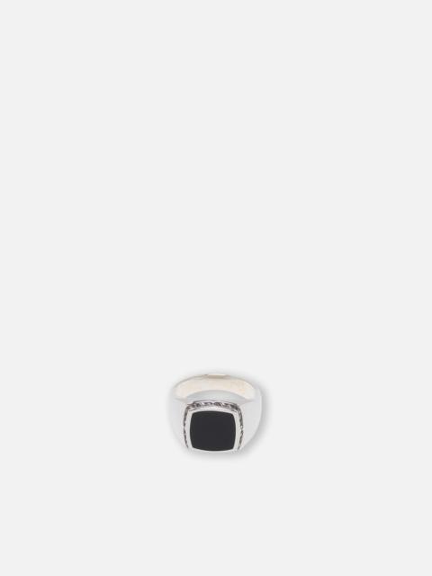 John Elliott M.A.R.S ENAMEL SIGNET RING