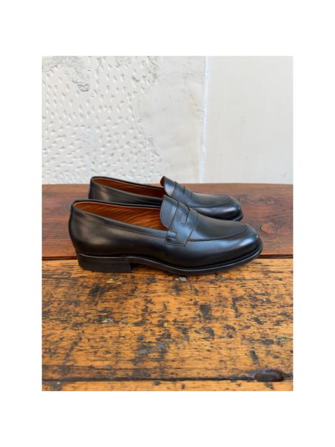 VIBERG Viberg 1905 Black Calf Leather Bristol Loafers