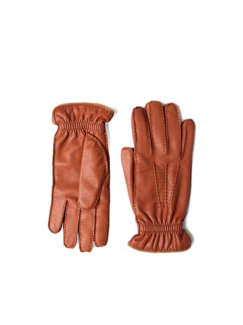 Brunello Cucinelli nappa leather gloves