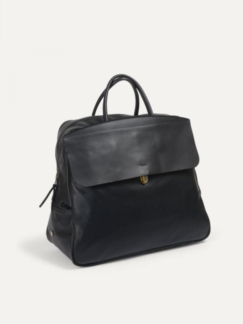 Bleu de Chauffe ZOOM LISCIO TRAVEL BAG - BLACK