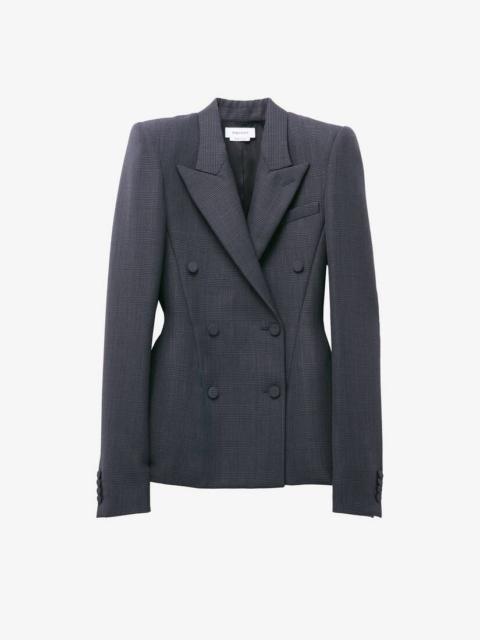 Alexander McQueen Prince of Wales Double-breasted Jacket
