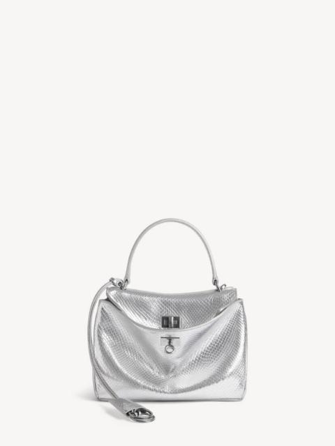 BALENCIAGA Women's Rodeo Handbag Mini in Silver