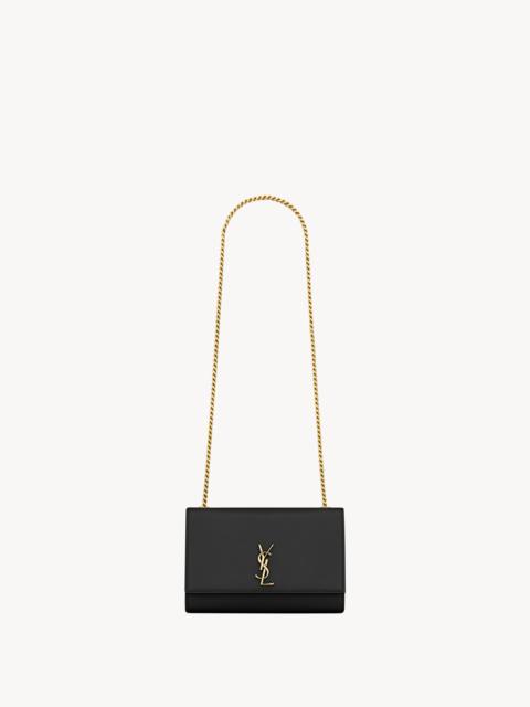 SAINT LAURENT KATE SMALL IN GRAIN DE POUDRE LEATHER