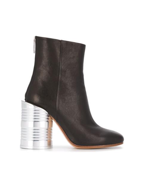 MM6 Maison Margiela tin can heel ankle boot