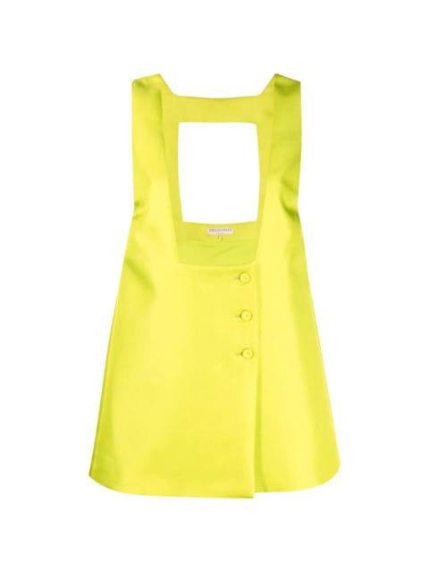PUCCI button-fastening pinafore 드레스