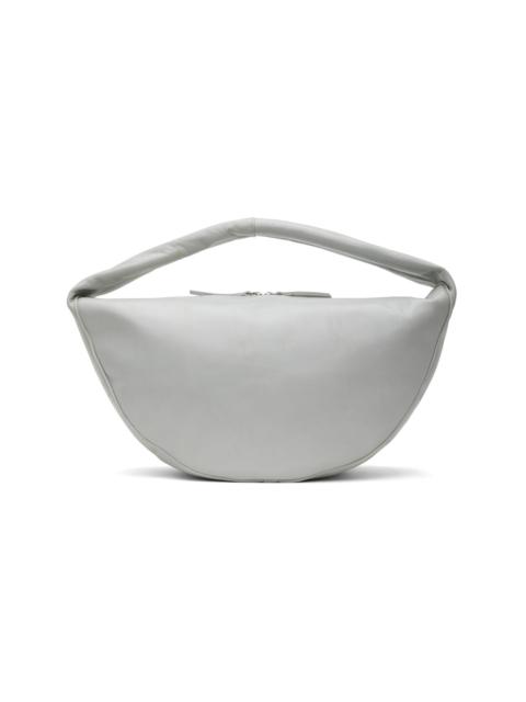 BY FAR Gray Maxi Cush Bag