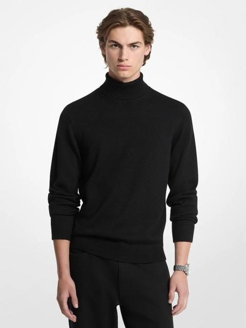 MICHAEL KORS Merino Wool Turtleneck Sweater