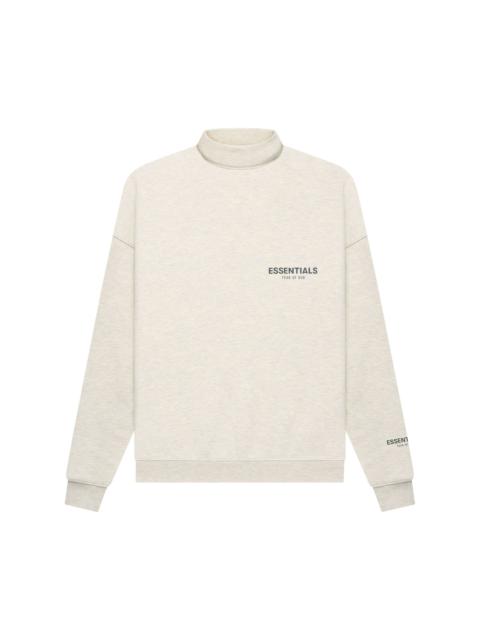 ESSENTIALS Fear of God Essentials Pullover Mockneck 'Light Heather Oatmeal'