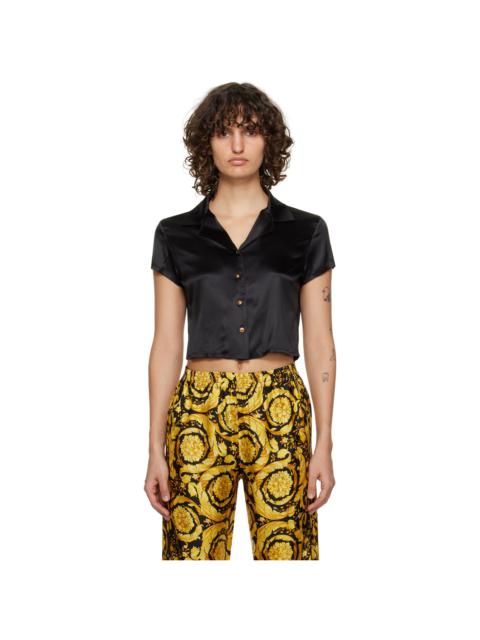 VERSACE Black Medusa Pyjama Shirt