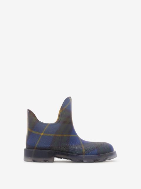 Burberry Check Rubber Marsh Low Boots