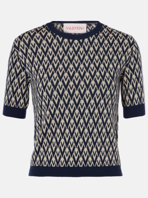 Toute La V virgin wool sweater