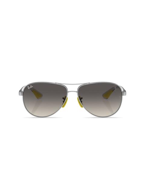 Ray-Ban gradient-lenses aviator-frame sunglasses