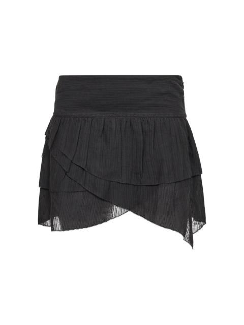 Isabel Marant Étoile Black voile Dejha mini skirt