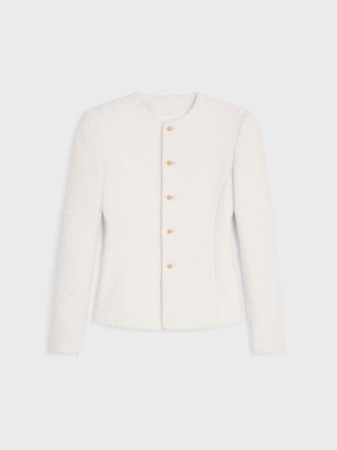 CELINE jacket IN cashmere and wool natté