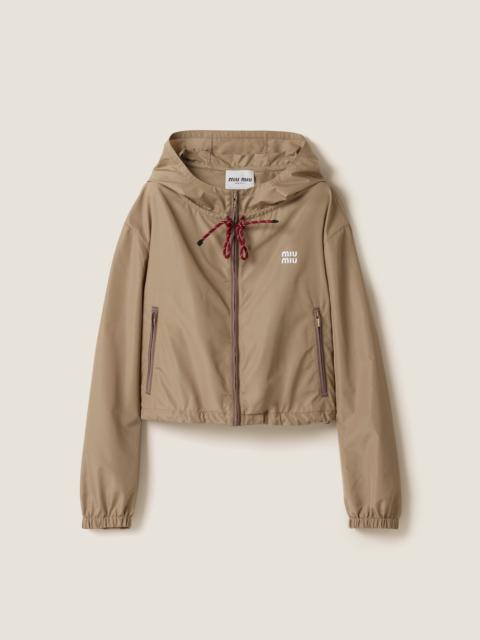 Miu Miu Technical fabric blouson jacket