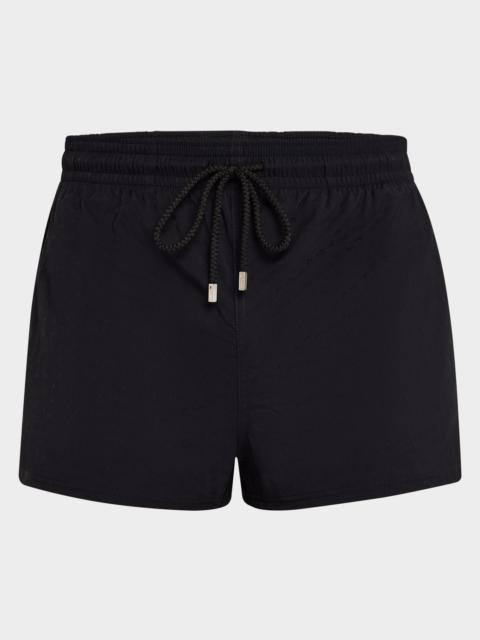 Vilebrequin Men's Jacquard Swim Shorts