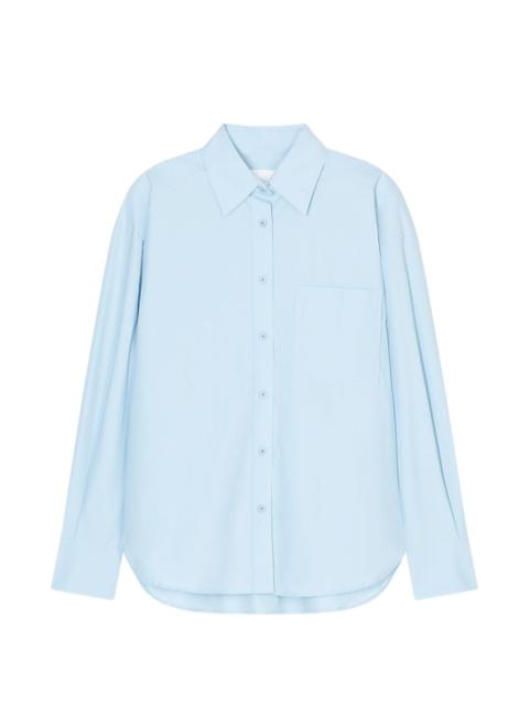 CLOSED embroidered oversized shirt