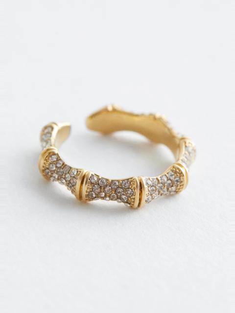 & Other Stories Bamboo-Look Ring