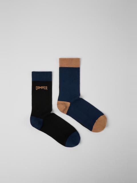 CAMPER Socks Natural-toned mid-length socks