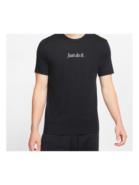 Nike Nike Sportswear Short Sleeve 'JDI Letter Black' CD9633-010