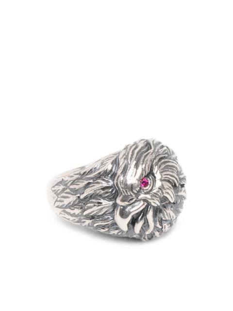 Yohji Yamamoto 950 Eagle rings