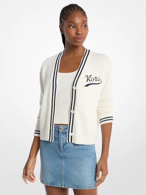 MICHAEL KORS KORS Varsity Cardigan