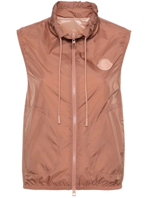 Moncler logo-appliquÃ© drawstring vest