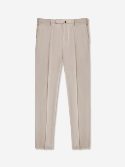 SLOWEAR Slim fit Doeskin trousers