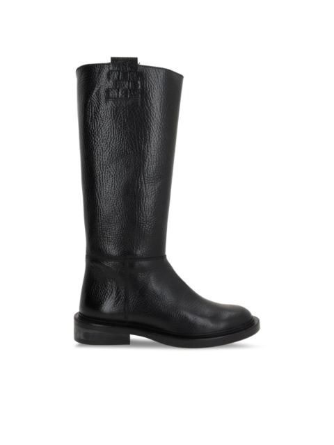 HEREU Anella leather boots
